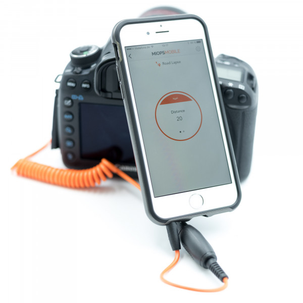 Miops Mobile Kit inkl. Dongle und Kabel für Olympus RM-UC1 - passend zur Fernauslöser-App für Smartp