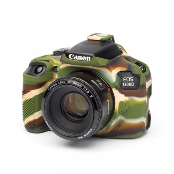 easyCover Case Silikon-Schutzhülle für Canon 1300D/2000D/4000D - Camouflage