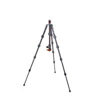 3 Legged Thing Pro 2.0 LEO, Ultrakompaktes Reisestativ mit Kugelkopf AirHed Pro LV - Grau