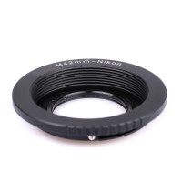 Quenox Adapter für M42-Objektiv an Nikon-F-Kamera - mit Korrekturlinse