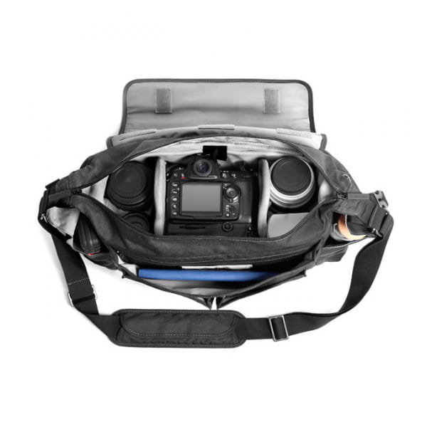Matin Clever 150FC Fototasche für 1 große Kamera inkl. Objektiv, 2-3 Objektive, Blitz und 13"-Notebo
