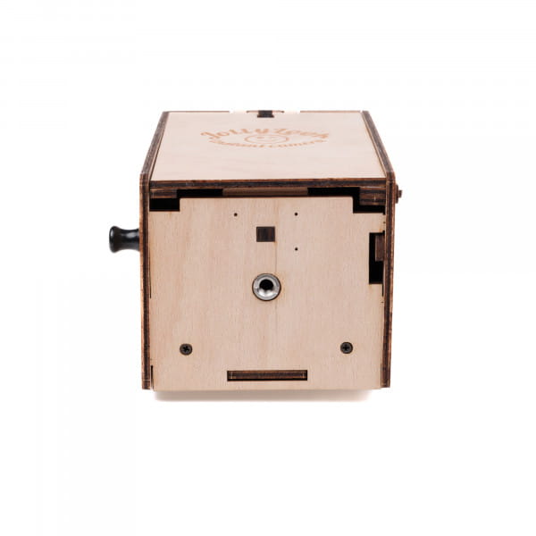 Jollylook Pinhole Mini Lochkamera Bausatz für Instax Mini Holz Natur
