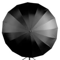 Quenox Parabol-Reflektor für Studioblitz 215 cm silber Parabolschirm