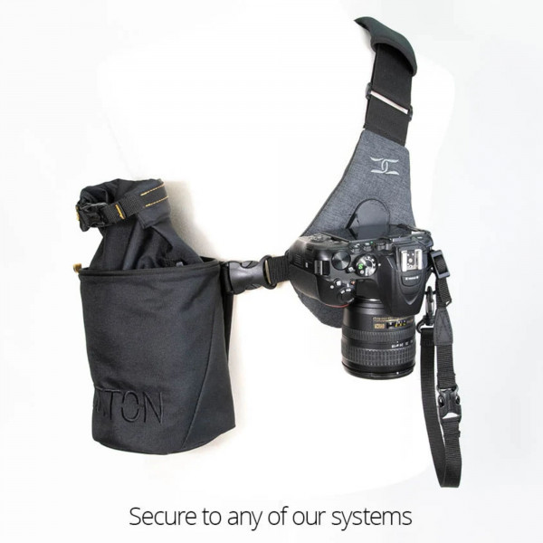 Cotton Carrier Lens Bucket Objektivköcher mit Drybag