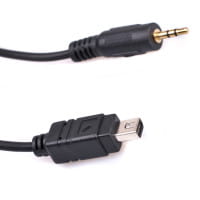 JJC Cable-J Auslöser-Anschlusskabel für Olympus-RM-UC1-kompatible Kameras - z.B. für Miops Smart/Mob