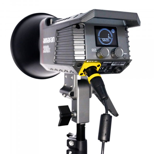 Amaran 200xBicolor-LED-Lampe, 51.600 Lux mit Bowens Mount