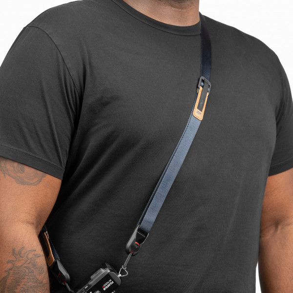 [REFURBISHED] Peak Design Leash - Midnight (Blau) - Schlanker Kameragurt