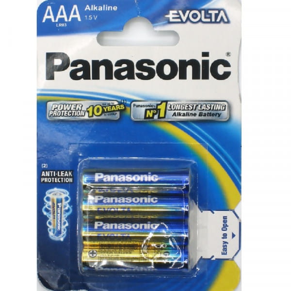 Panasonic Evolta LR3 Alkaline Micro-Batterie (AAA) 1,5 V 4er Packung