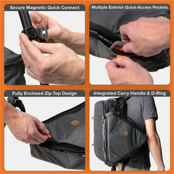 Tether Tools Tripod Hammock Multi-Pro - Stativ-Ablagenetz mit Cube für Zubehör