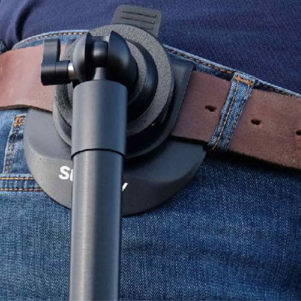 Steadify Bundle - Kamera-Schwenkarm mit Kugelkopf und Gürtel-Basisplatte