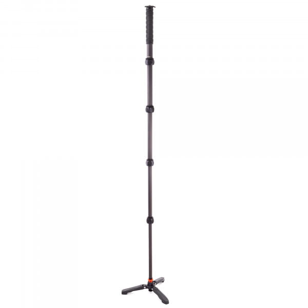 3 Legged Thing Alan 2.0 Einbeinstativ & Docz 2 Standspinne (Schwarz/Schwarz)