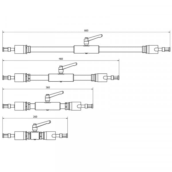 [REFURBISHED] 9.Solutions Double Joint Arm Tiny Doppelgelenk-Tragarm