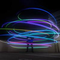 Spekular KYU-6 RGB multifunktionales LED-Knickarmband