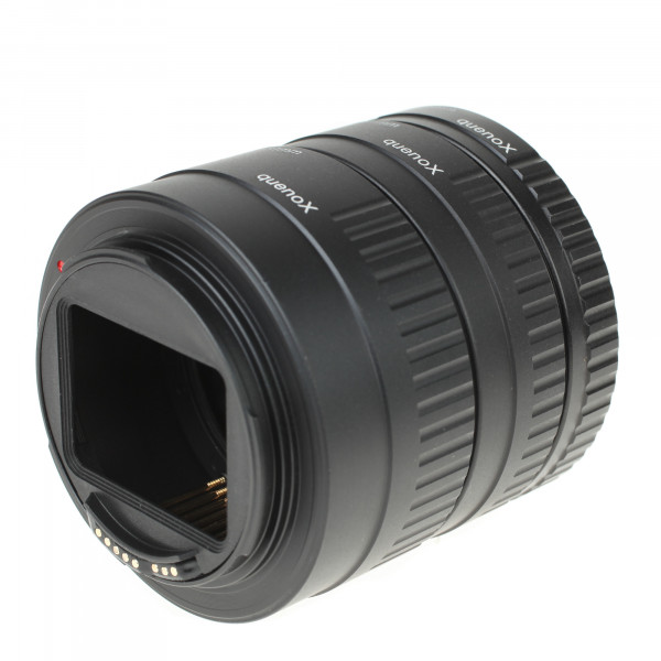 Quenox Autofokus-Zwischenringe für Canon EOS - Aluminium
