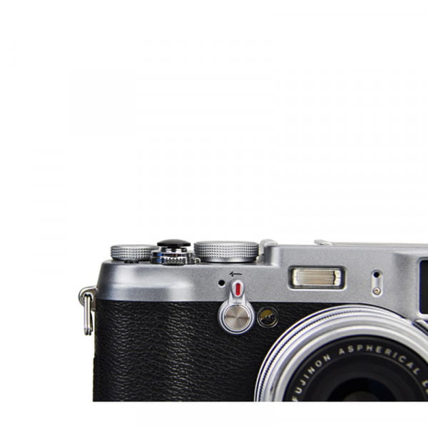 JJC Ergonomischer Auslöseknopf zum Einschrauben konvex schwarz - z.B. für ausgewählte Fuji und Leica