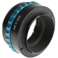 Novoflex Adapter für Nikon-F-Objektiv an Sony-E-Mount-Kamera - mit Blendenring - z.B. für Sony a7-Se