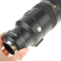 Commlite Autofokus-Adapter für Nikon-F-Objektiv an Sony a9, a7II, a7RII, a6500, a6400 und a6300
