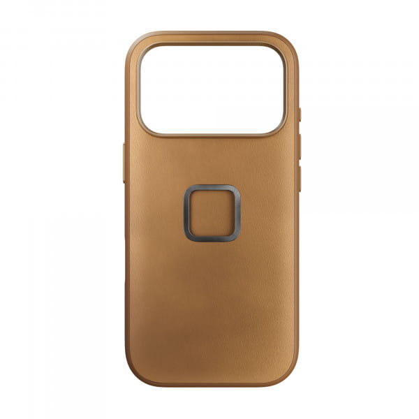 [REFURBISHED] Peak Design Mobile Everyday Clarino Case iPhone 17 Pro Tan