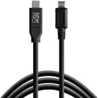 Tether Tools TetherPro USB-Datenkabel für USB-C an USB 2.0 Micro-B5 - 4,6 Meter Länge, gerader Steck
