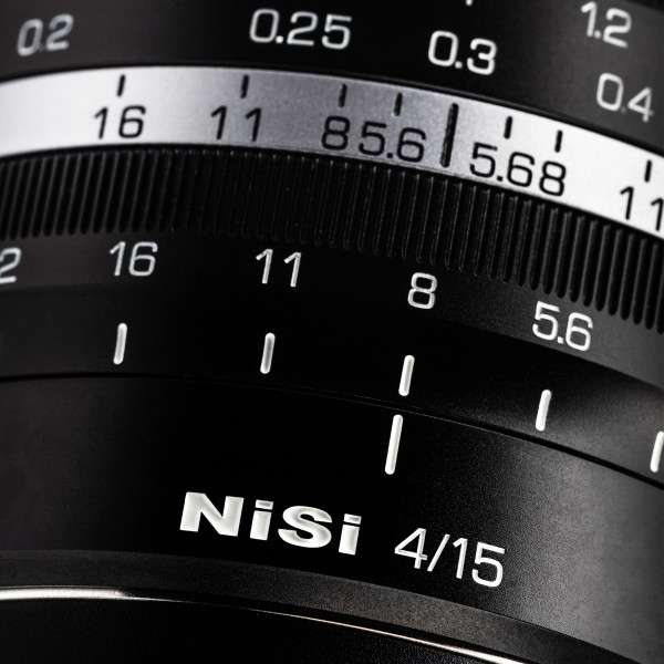 NiSi Weitwinkelobjektiv 15mm f4 für Sony E-Mount