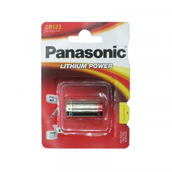 Panasonic CR123 Lithium Power Fotobatterie 3 V