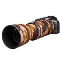 easyCover Lens Oak für Canon RF 100-400mm F5.6-8 IS USM Braun Camouflage