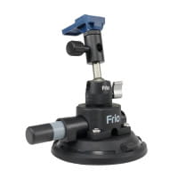Frio Cling - Saugnapfhalterung mit Kugelkopf und Blitzschuhadapter für Kamera-Zubehör