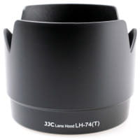 JJC Gegenlichtblende für Canon EF 70-200mm f/4L (IS) USM - ersetzt Canon ET-74 (Tulpe) schwarz