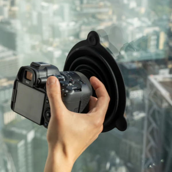 Ultimate Lens Hood Pro - Vakuum-Blende für reflexionsfreie Aufnahmen an Objektiven 55 bis 100 mm