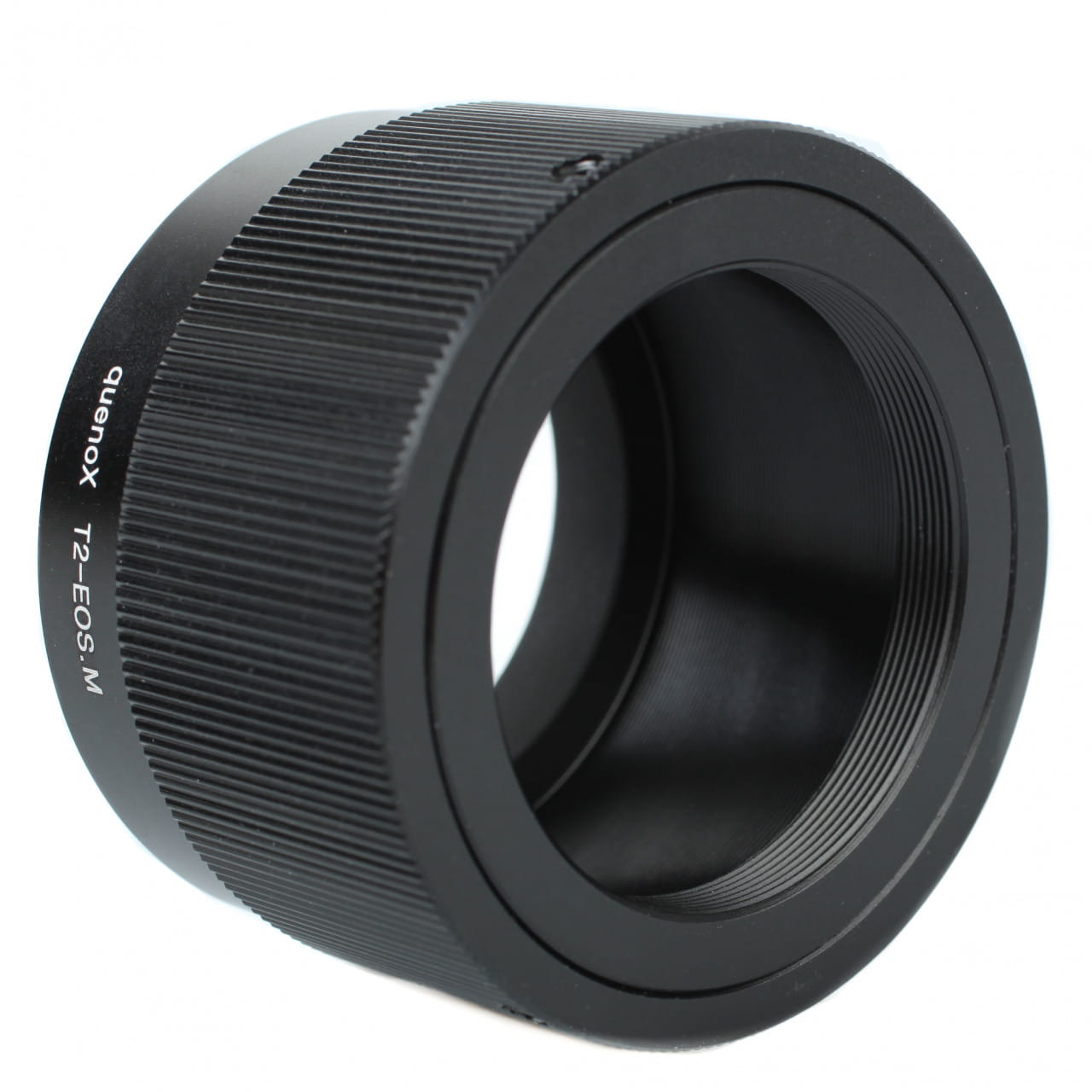 Quenox Adapter für T2-Objektiv/-Zubehör an Canon-EOS-M-Kamera T2-EOS M