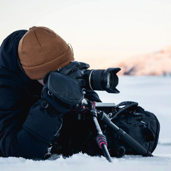 VALLERRET Alta Arctic Mitt Fotohandschuhe Schwarz