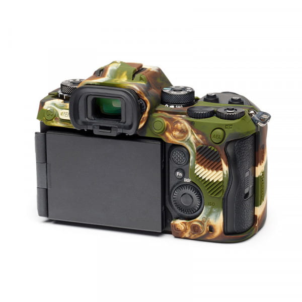 easyCover Silikon-Schutzhülle für Sony A9 III camouflage