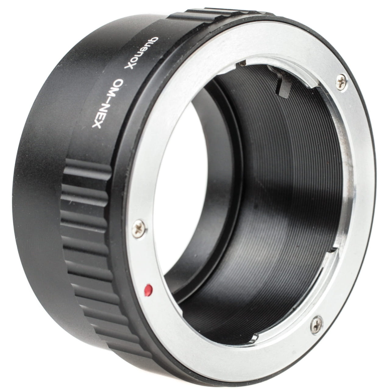 Quenox Adapter für Olympus-OM-Objektiv an Sony-E-Mount Kamera OM-NEX