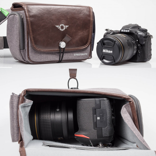 Cosyspeed Kameratasche mit Hüftgürtel Camslinger Streetomatic+ Fototasche für System- und DSLR-Kamer