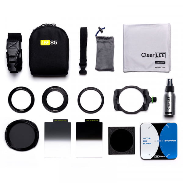 LEE Deluxe Kit Filterset 85 mm - Komplett-Set für die Landschaftsfotografie mit Filtern: Filterhalte