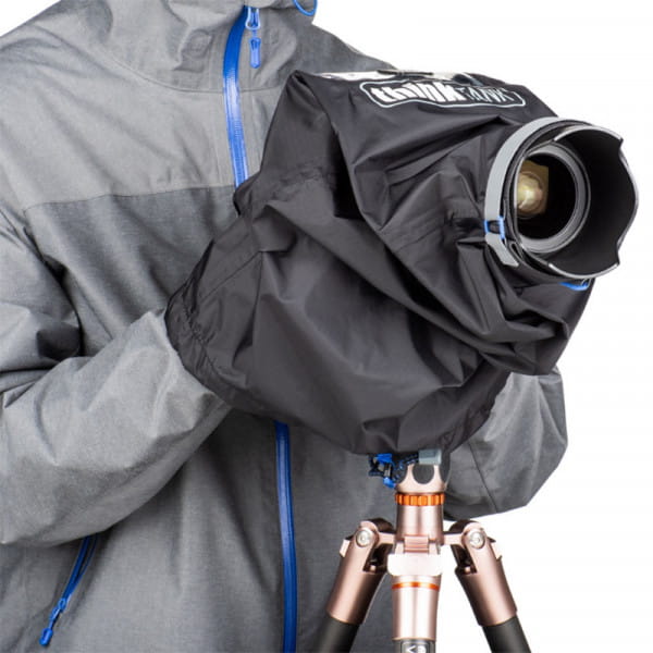 Think Tank Emergency Rain Cover Small Regenschutzhülle für Kamera mit Objektiv bis 2,8/24-70 mm