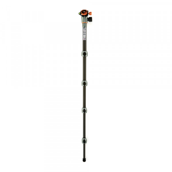 3 Legged Thing Pro 2.0 ALBERT, Profi Reisestativ mit Kugelkopf AirHed Pro - Grau