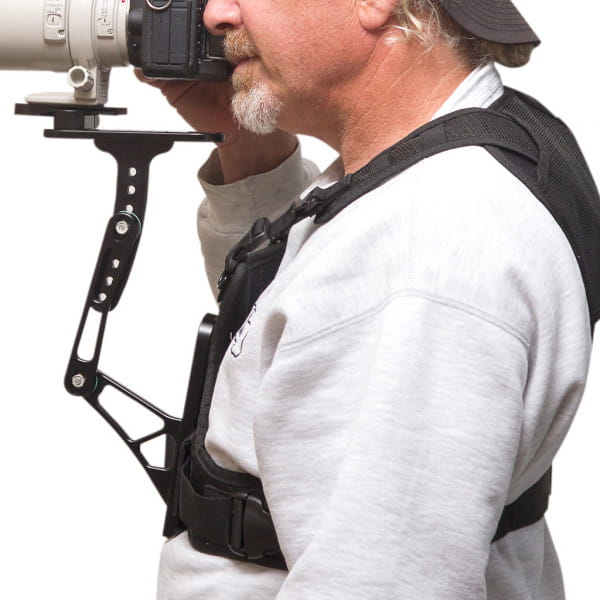 Cotton Carrier Steady Shot Kameragestell als Bruststativ-Erweiterung für Camera-Harness-Brustgeschir