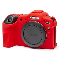 easyCover Silikon-Schutzhülle für Canon R8 Rot