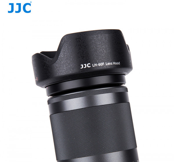 JJC Gegenlichtblende für Canon EF-M 18-150mm f/3.5-6.3 IS STM - ersetzt Canon EW-60F