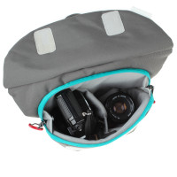 Dörr Fototasche Urban Small schwarz für eine kleine Systemkamera und zwei Objektive