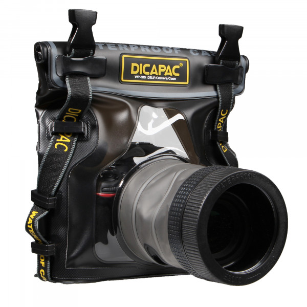 DiCaPac WP-S10 Kamera-Schutzbeutel wasserdicht für mittelgroße bis große DSLR-Kameras
