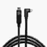 Tether Tools TetherPro Datenkabel USB-C an USB-C - 4,6 m, rechtsgewinkelt (Schwarz)