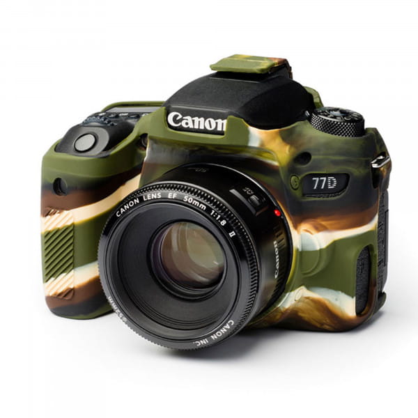 Easycover Camera Case Schutzhülle für Canon 77D - Camouflage