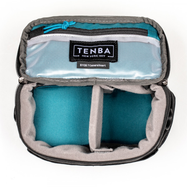 Tenba Tools BYOB 7 Version 2020 Camera Insert Grey flexibler Polstereinsatz für 1 kompakte DSLM und