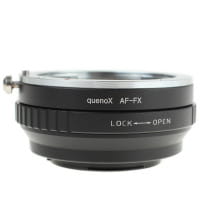 Quenox Adapter für Sony/Minolta-A-Mount-Objektiv an Fuji-X-Mount-Kamera
