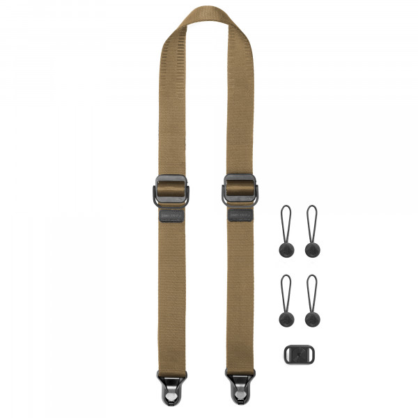 [REFURBISHED] Peak Design Slide Lite - Coyote (Braun/Beige) - Kameragurt