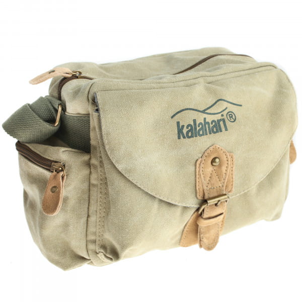 Kalahari Molopo K-41i Canvas-Fototasche ohne Inneneinteilung (Khaki) - z.B. für DSLR-/DSLM-Kameras -