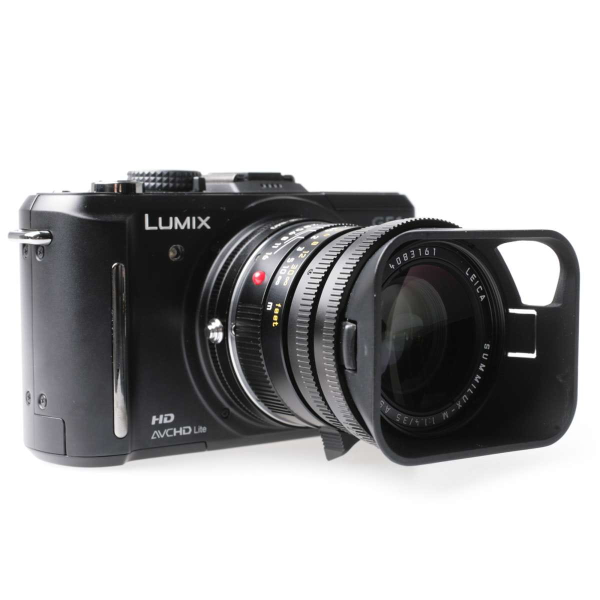 Quenox Adapter für Leica-M-Objektiv an Micro-Four-Thirds-Kamera