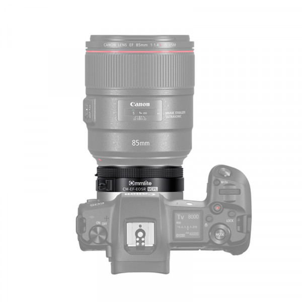 Commlite CM-EF-EOS-R Objektivadapter mit CPL-Filter für Canon EF/EF-S-Objektive an Canon EOS-R